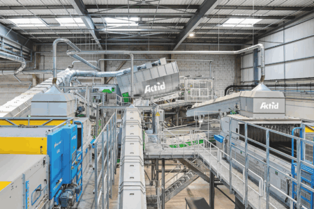 Centre de tri Trivalentes - véolia / trivalis